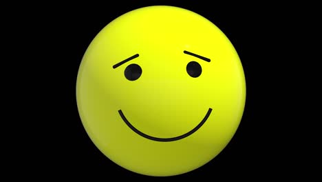personaggio felice nel canale giallo.alpha