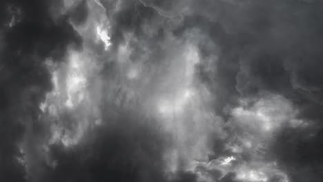 fondo de tormenta de relámpagos fuertes 4k