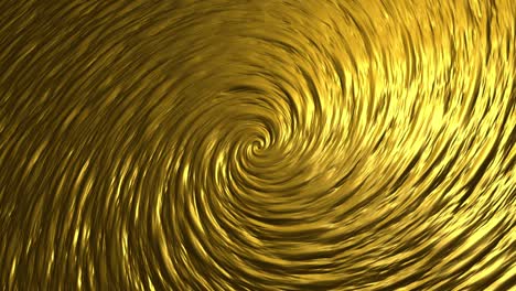 abstract rotating background in golden color