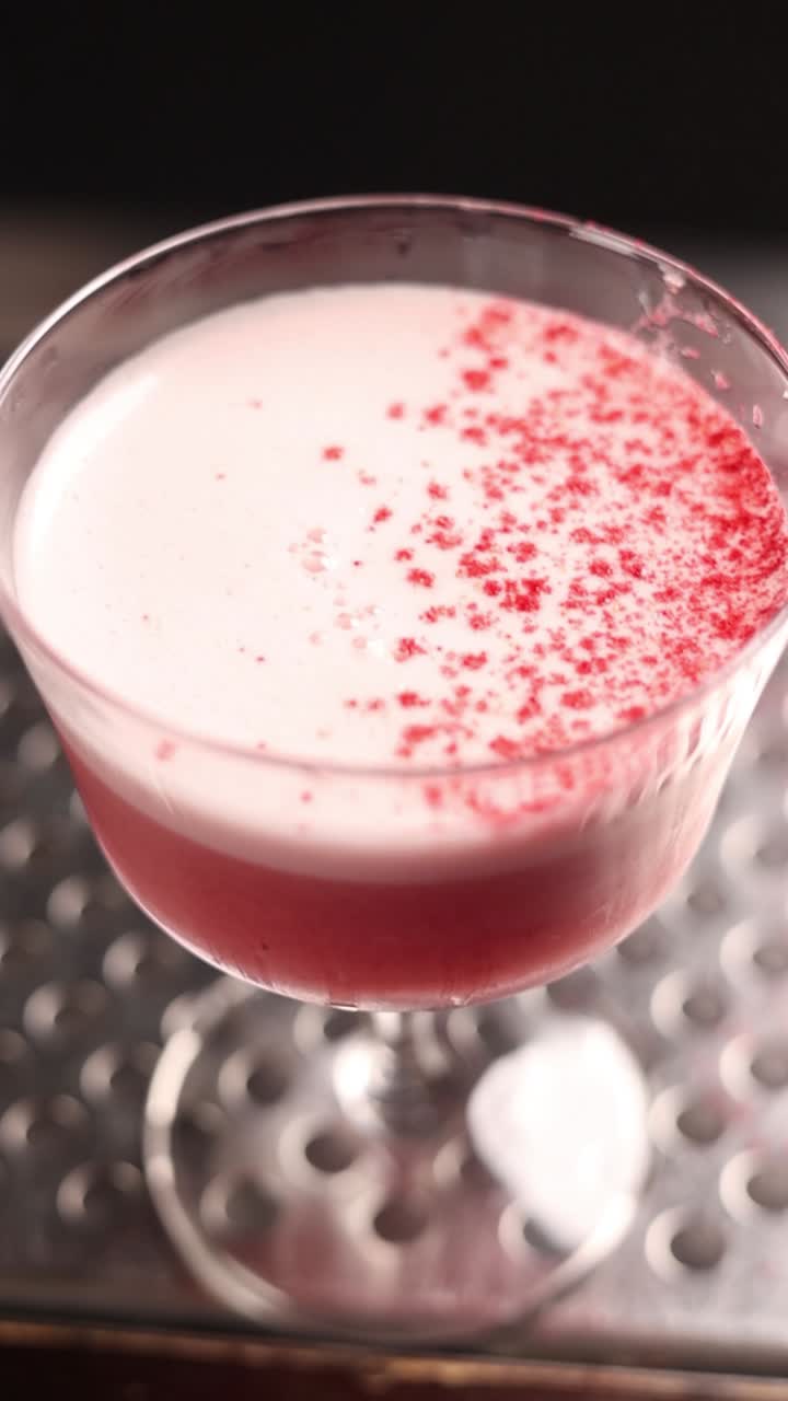 Elegant Red Cocktail
