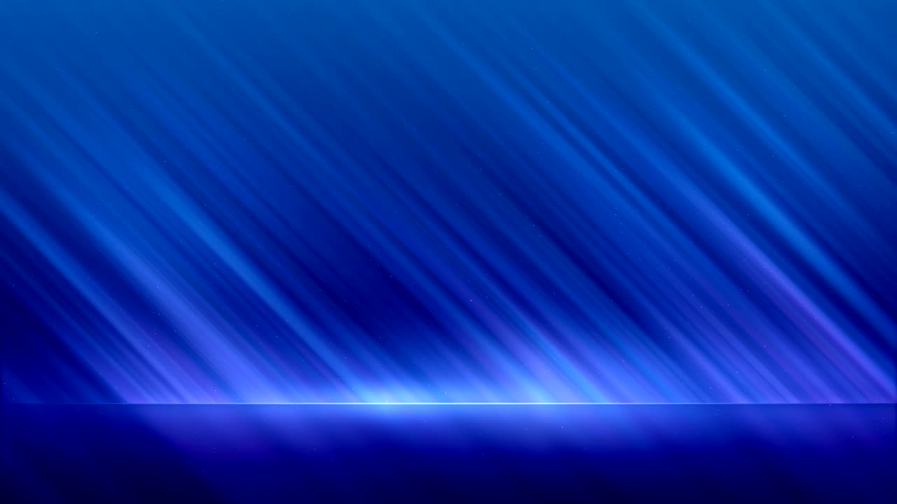4k 블루 스테이지 부드러운 빛 배경