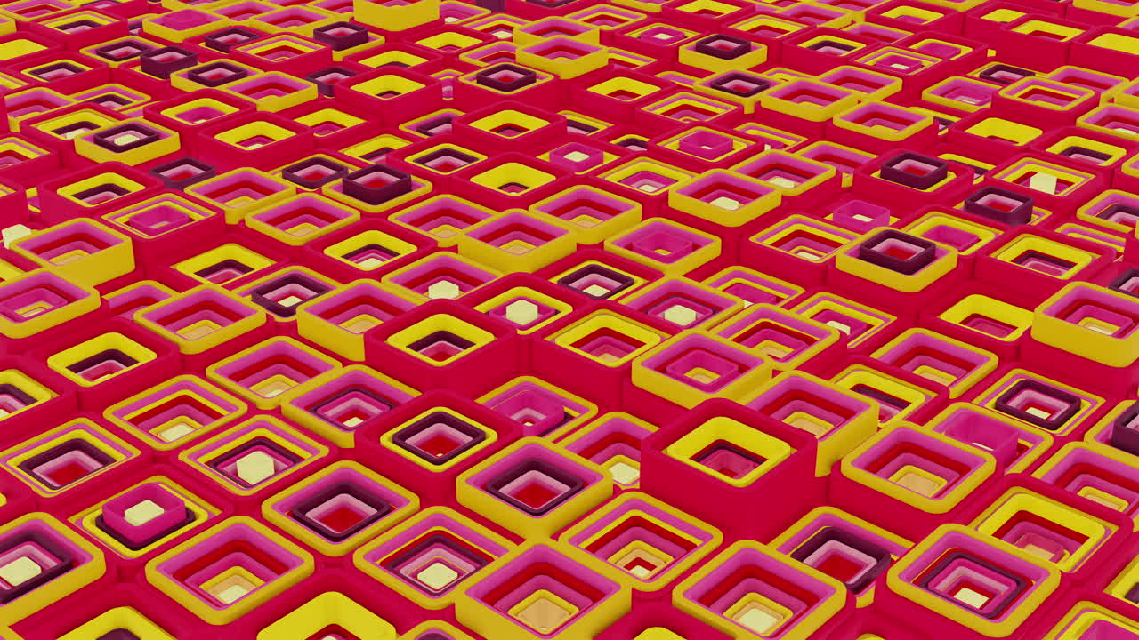 patrón geométrico abstracto de cuadrados anidados