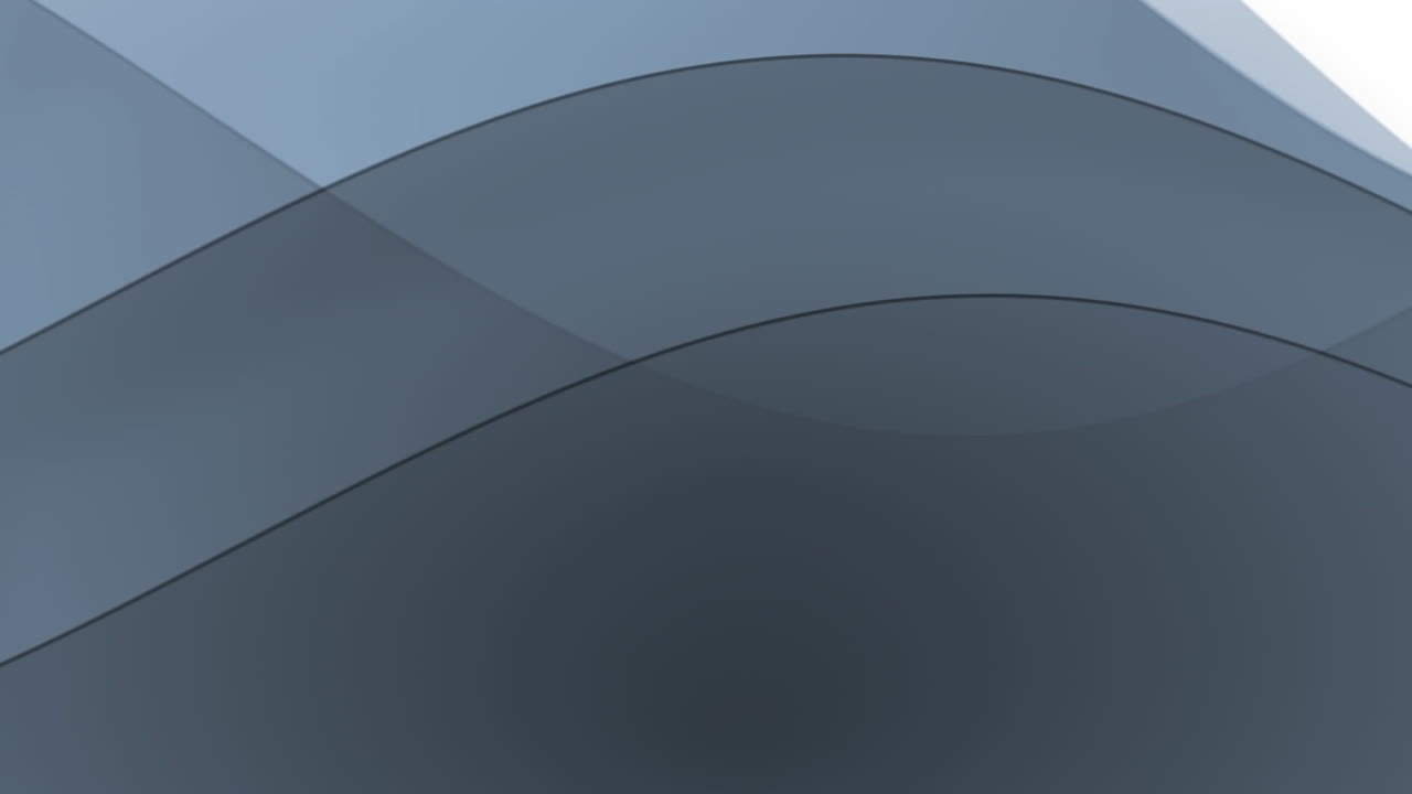 Animation of gray wave pattern over white background