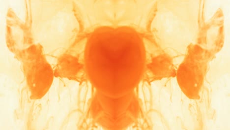 Langsamer-Flüssiger-Tintenspiegel,-Rorschach-Testeffekt,-Anmutig-Fallendes-Konzept