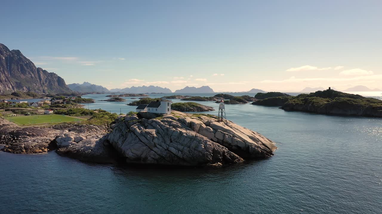 Henningsvær, Lofoten, è un arcipelago nella contea di Nordland, Norvegia