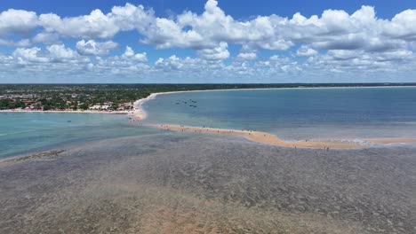 el camino de moses en santa cruz cabralia bahía brasil