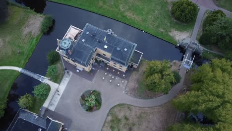 Castle-Nienoord-in-Groningen-from-above