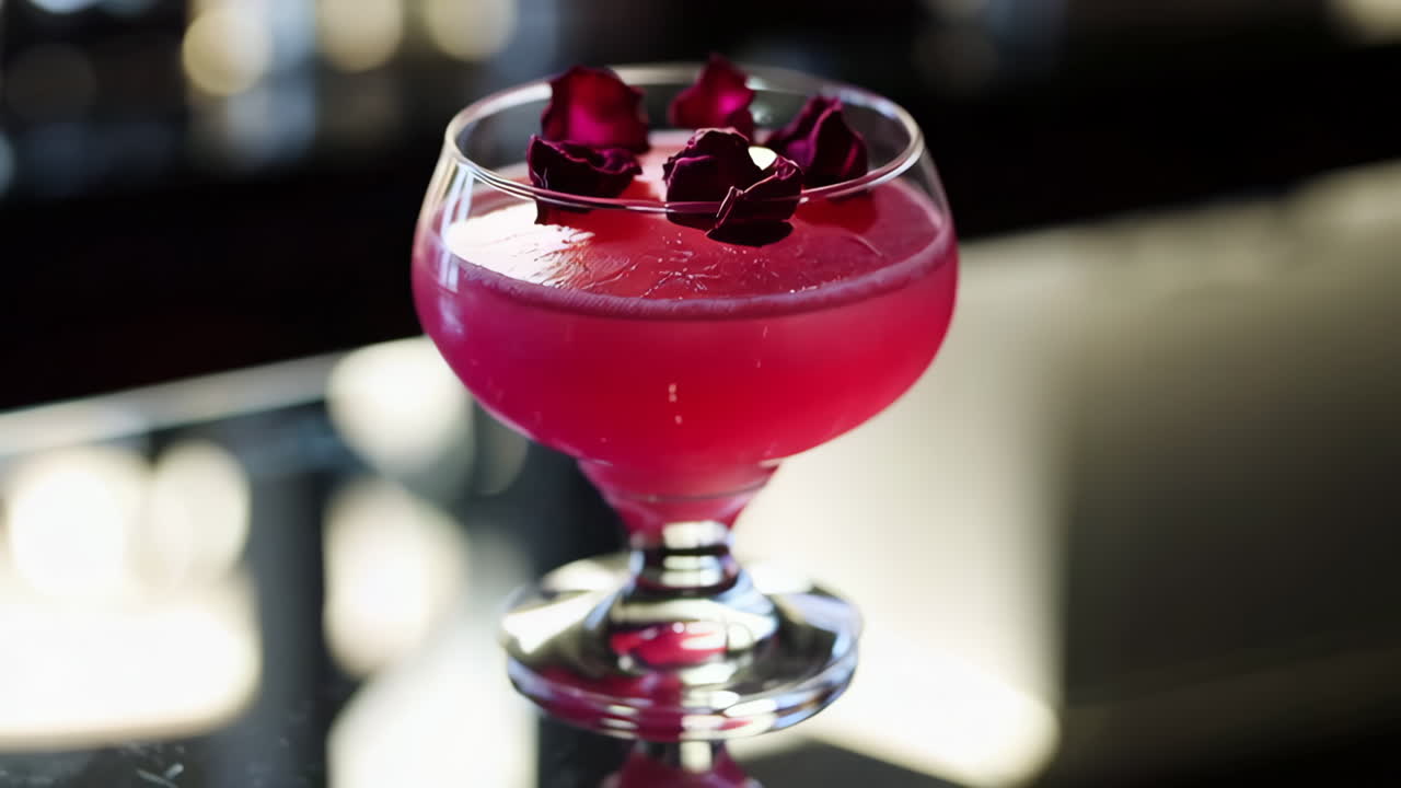 Beautiful Rose Cocktail