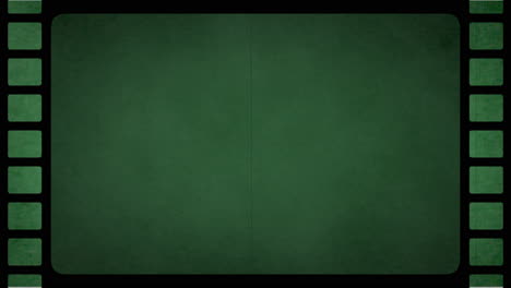 motion green retro film countdown abstract background in 8090s style 1