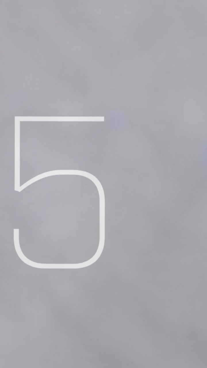 Countdown against grey background 4k
