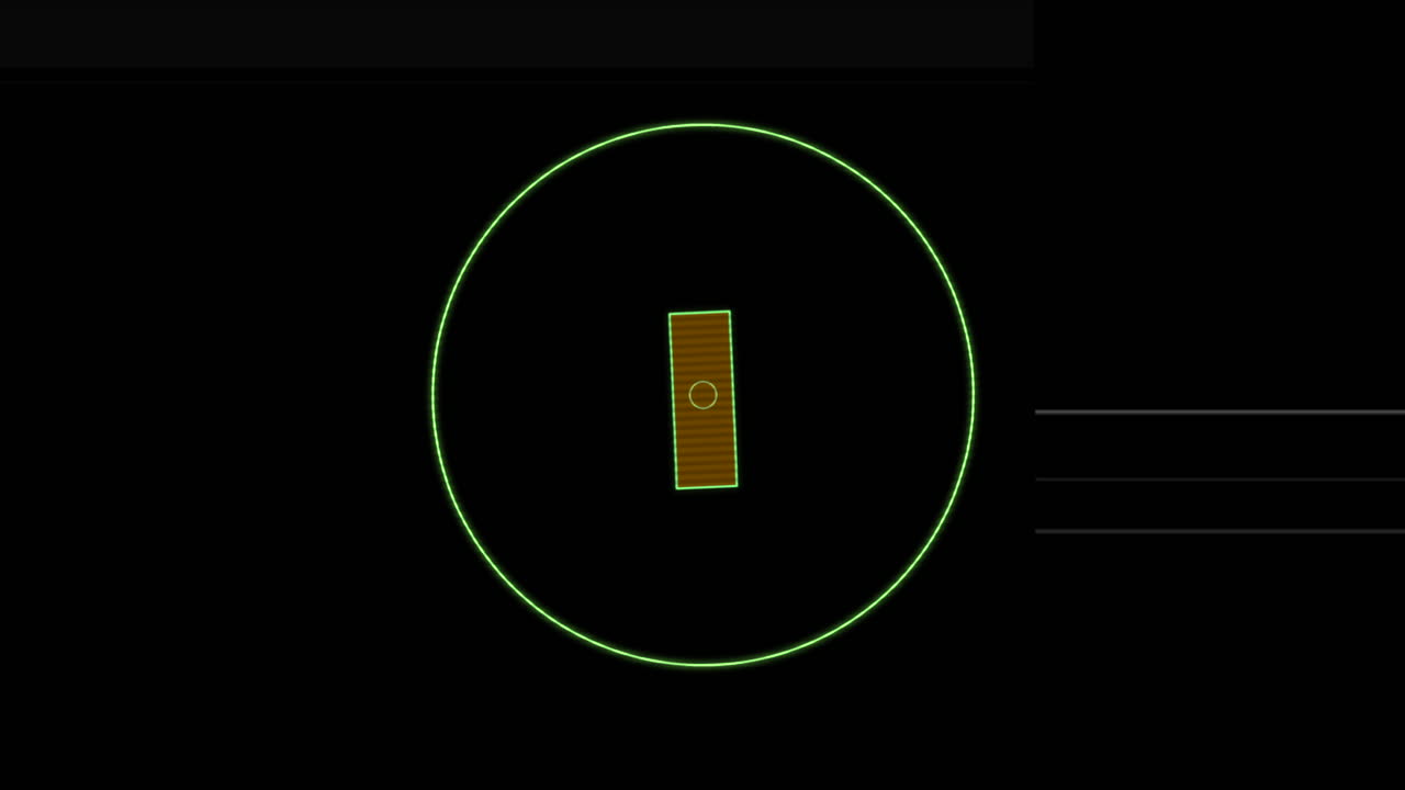 Circles &amp;amp;amp; Geometric Patterns: Futuristic HUD Digital Display
