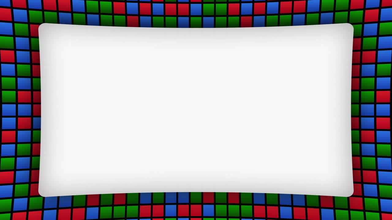 marco de rectángulos de colores fondo animado