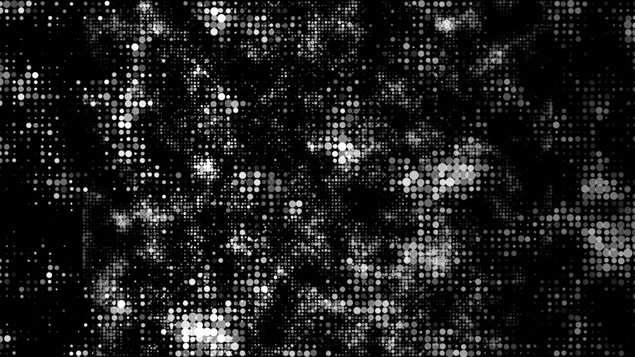 patrón de puntos abstractos en blanco y negro