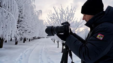 winter wonderland photography