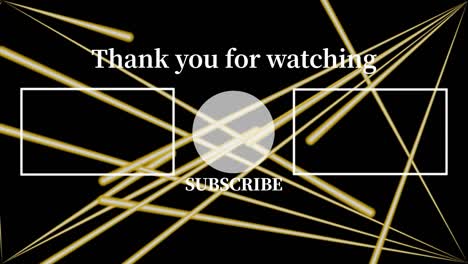 레이저 스테이지 세트  엔드 카드 엔딩 스크린 모션 그래픽