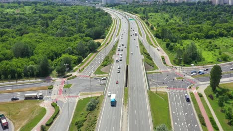 top view of freay road