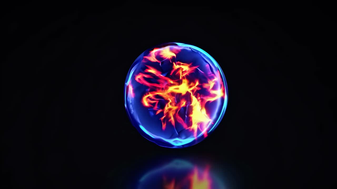 Glowing Abstract Spheres