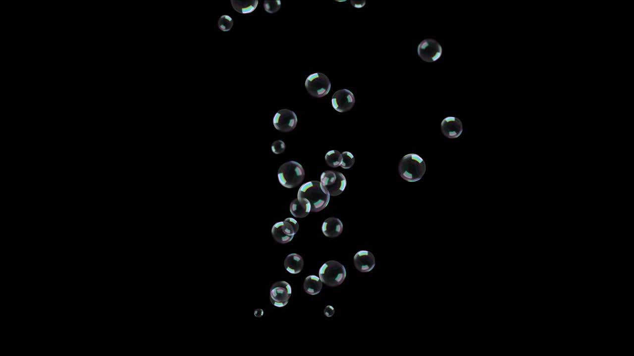 4k loop green screen background of cola soda water with bubbles or lager beer champagne water with