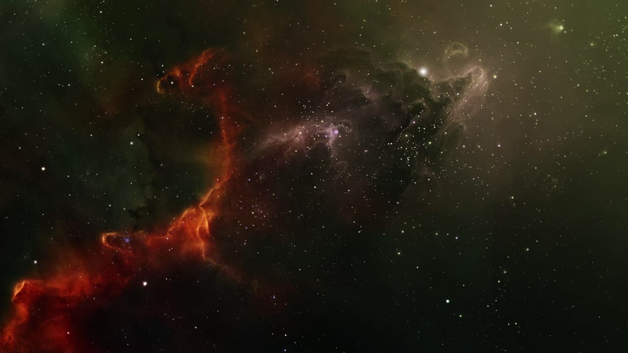 I den dybe rumtåge i universet 4k