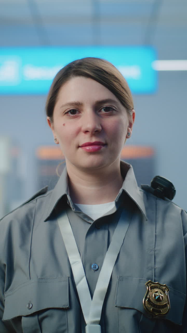 oficial de seguridad del aeropuerto