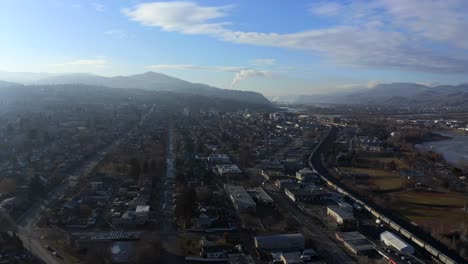 Aerial-View-of-Kamloops:-A-City-Emerging-from-the-Mist