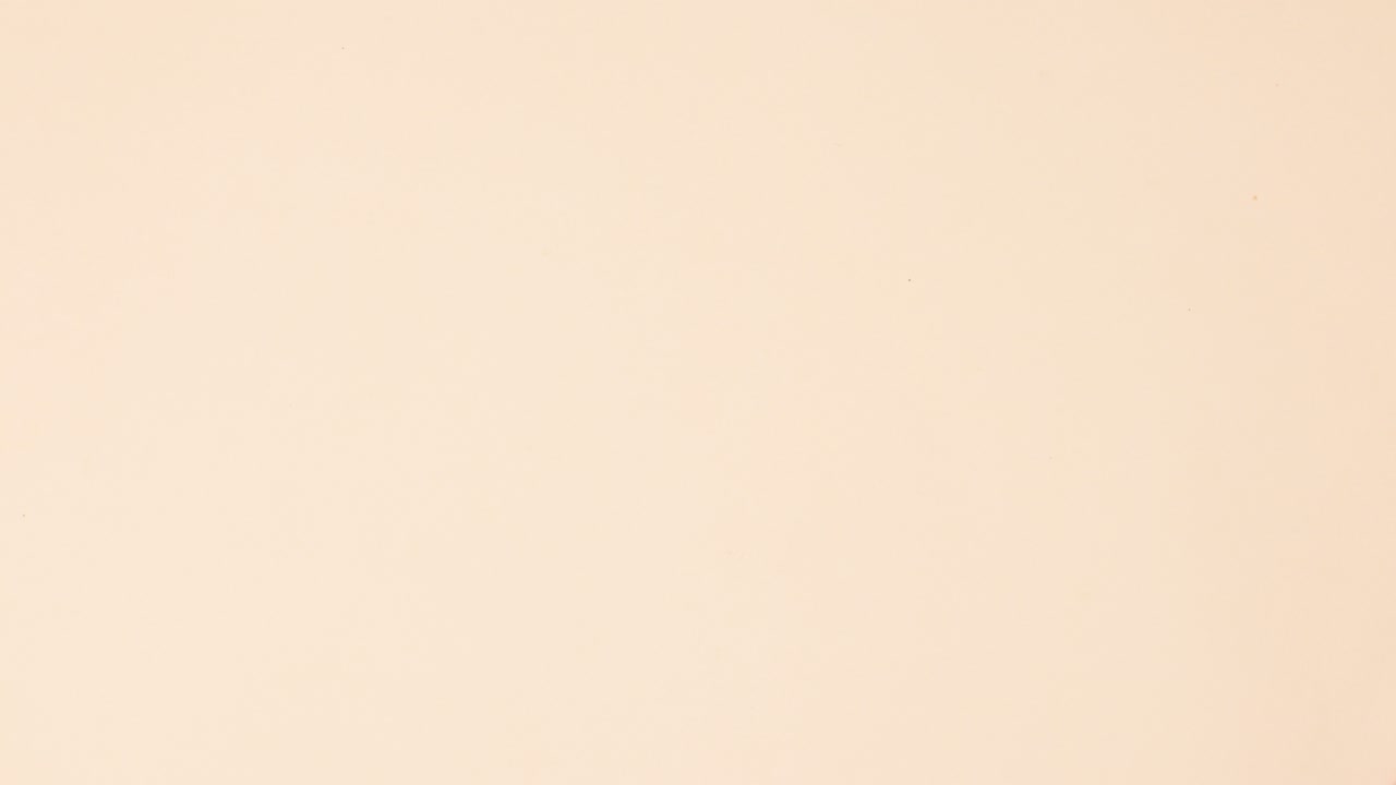 Autumnal arrangement appear on left and right side with empty space in the middle. Stop motion