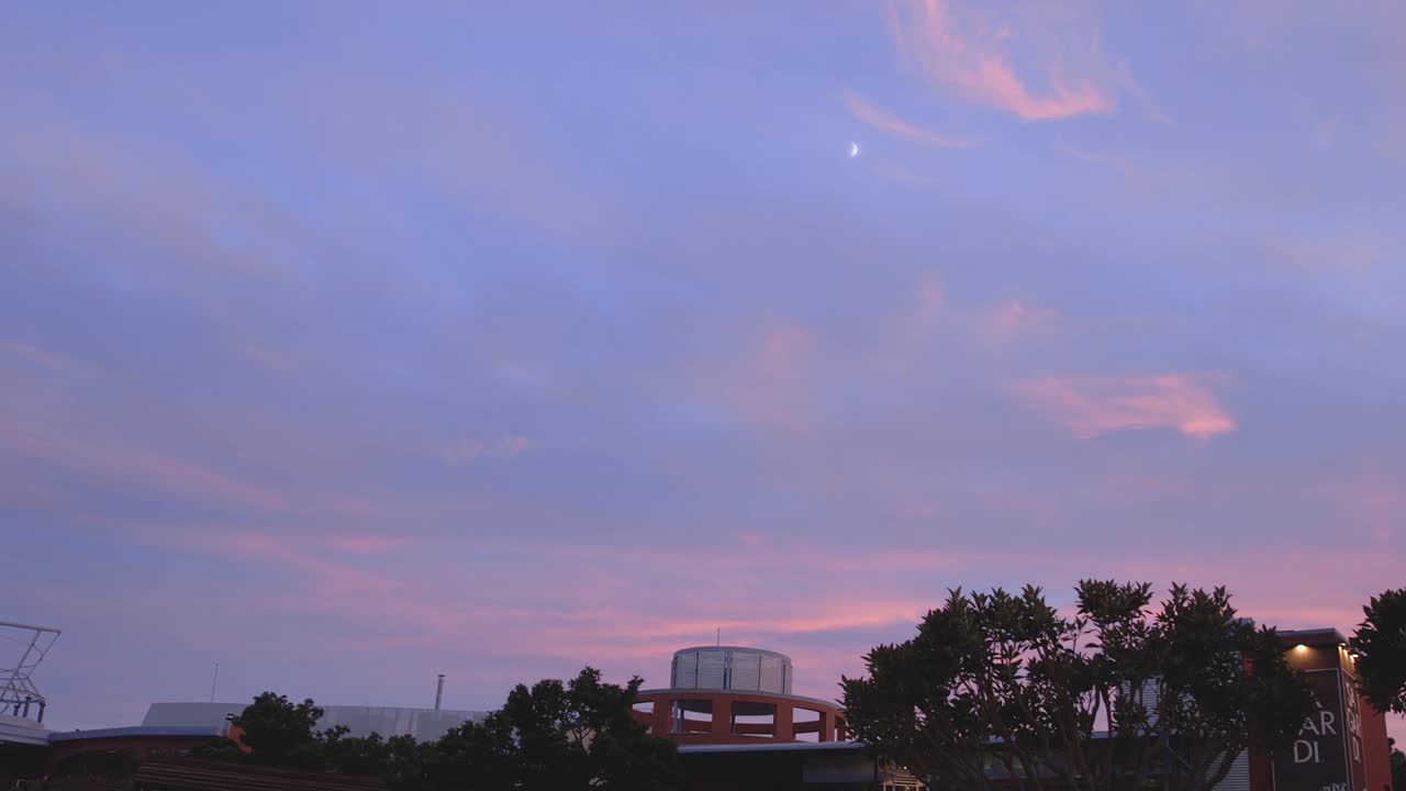 Sunset with Pink Clouds.