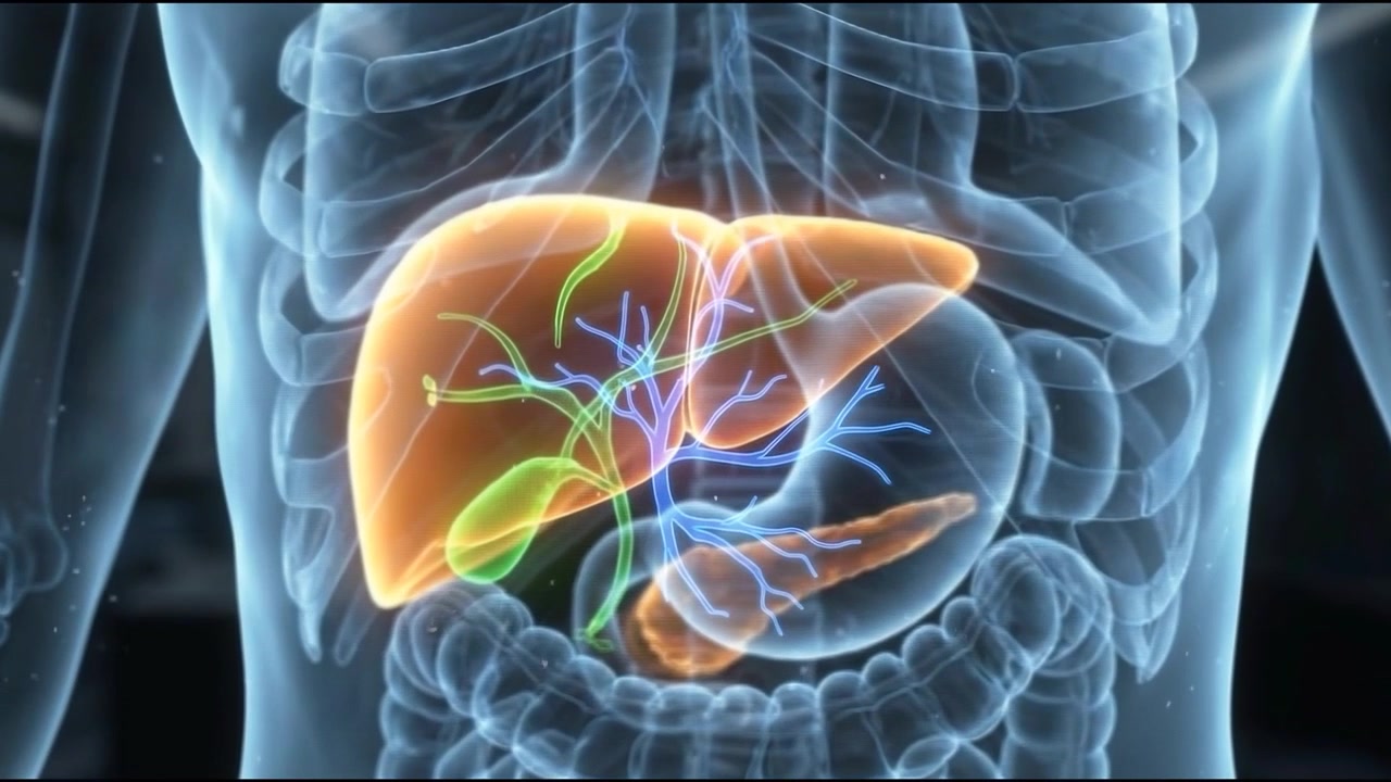 3D Medical Visualization of Human Liver Anatomy