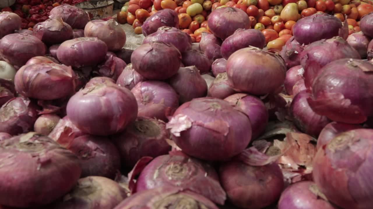 mercado de alimentos en el norte de nigeria, estado de katsina
