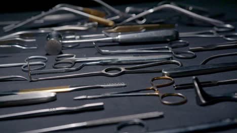 surgical instruments, macro video angle