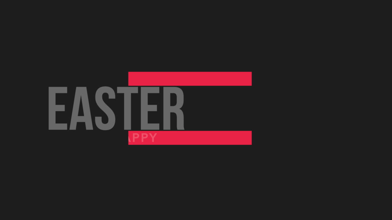 celebrar la pascua con una vibrante bandera roja y blanca