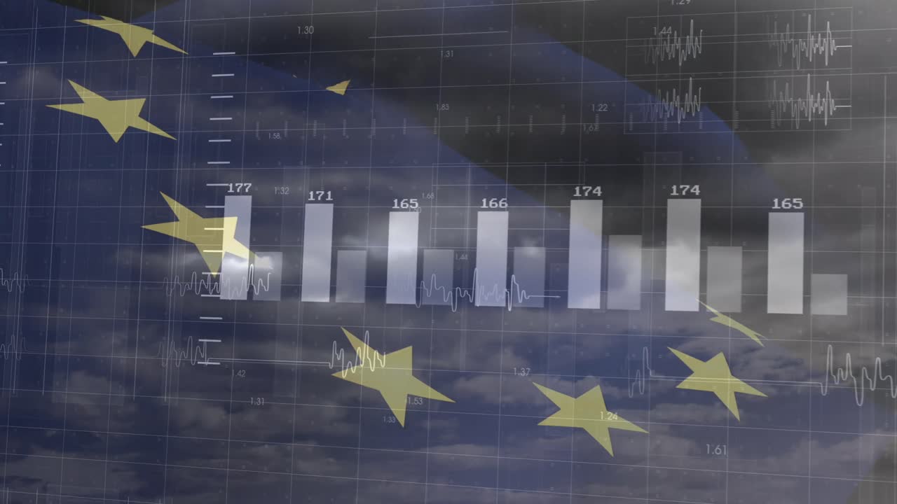 eu  ⁇ 발 위의 데이터 처리의 애니메이션