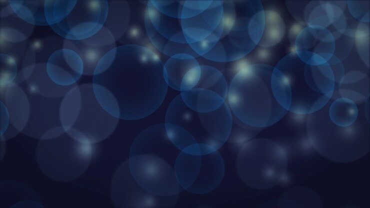 Navy dark bubbles background