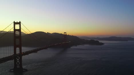 san francisco - golden gate bridge - sunset