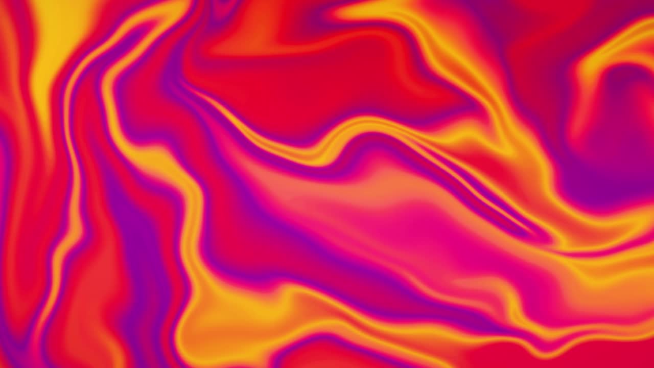 fondo de animación de bucle de seda de gradiente y onda líquida de colores abstractos.
