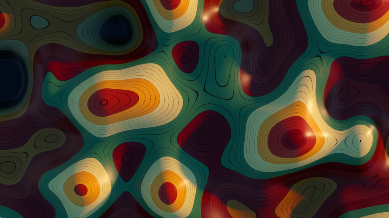 arte topográfico abstracto