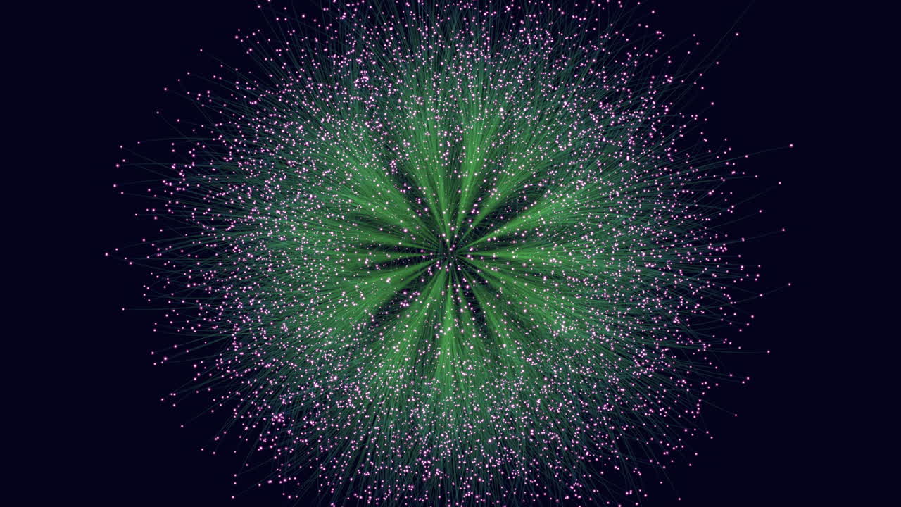 red interconectada patrón intrincado de líneas y puntos