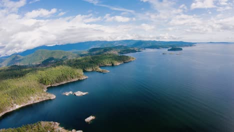 nelson island british columbia canada bc coastline