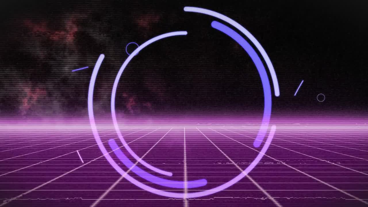 animación del icono del ojo sobre las formas