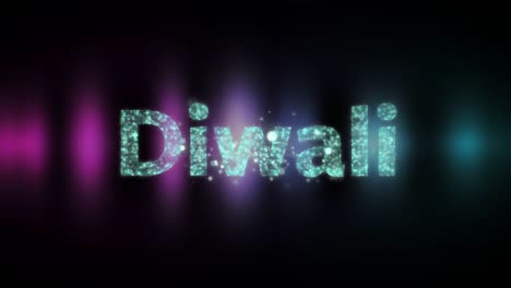 Diwali-Mit-Leuchtenden-Lichtern
