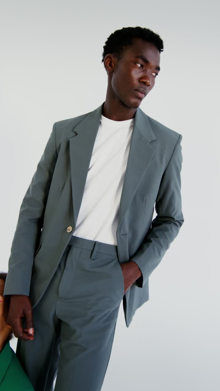 Men's Fashion in Suits and T-Shirts