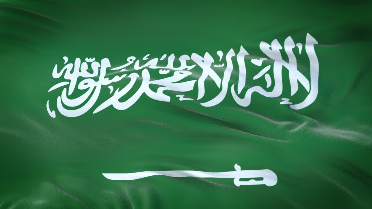 바람에 흔들리는 사우디 아라비아 발, 매우 상세한 직물 질감