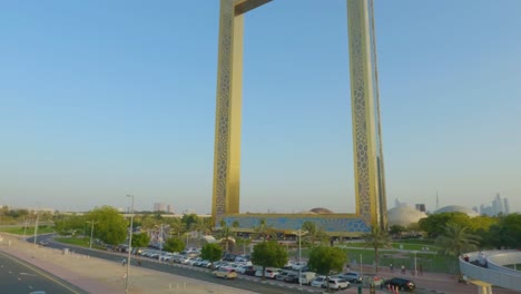 experience the awe-inspiring dubai frame from bottom to top