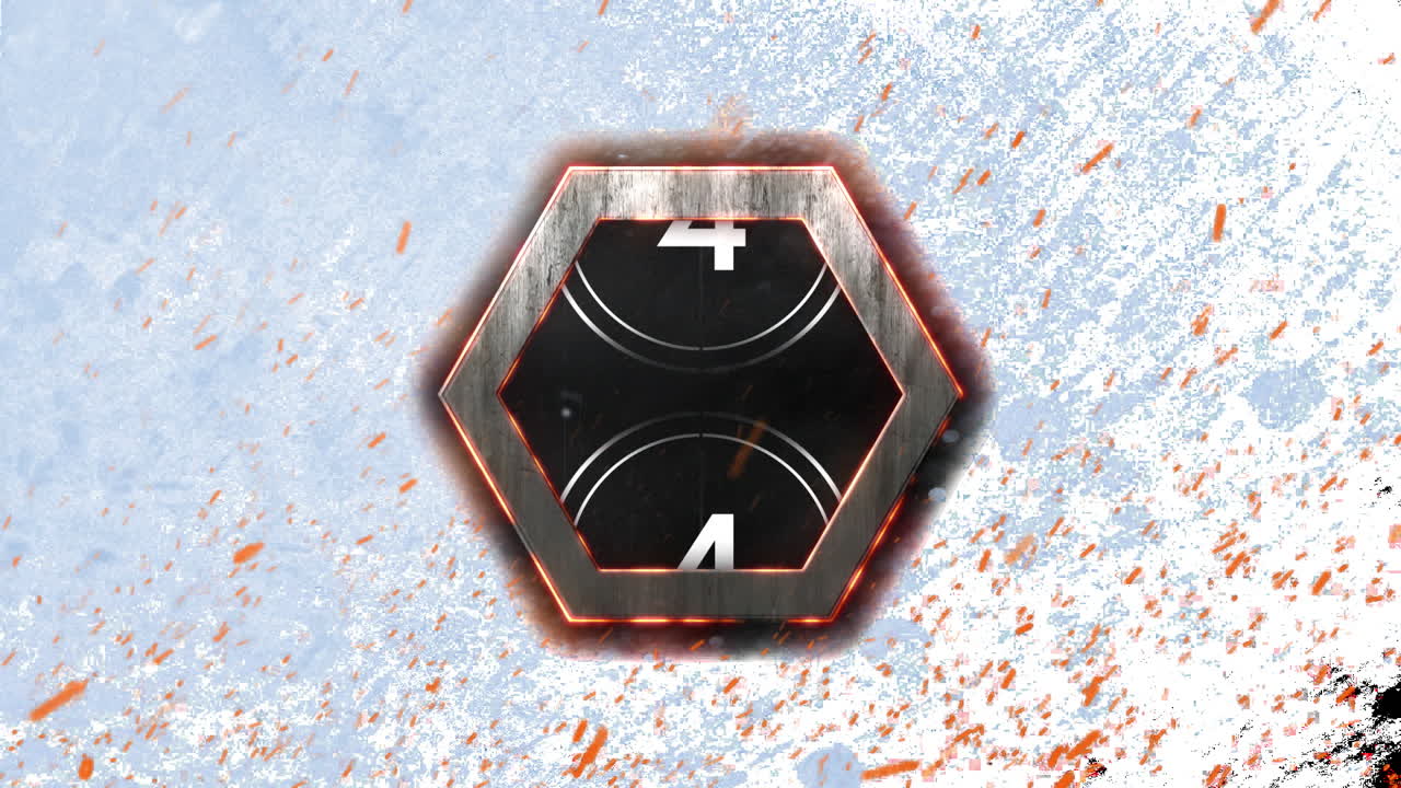 cuenta atrás para la víspera de año nuevo.