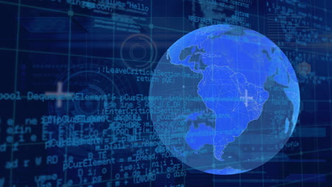 tecnología global y procesamiento de datos