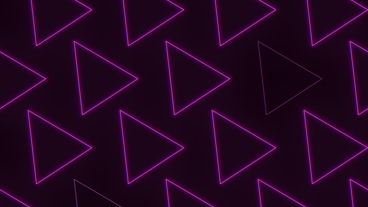 triángulos púrpuras en un efecto de azulejos de patrón diagonal