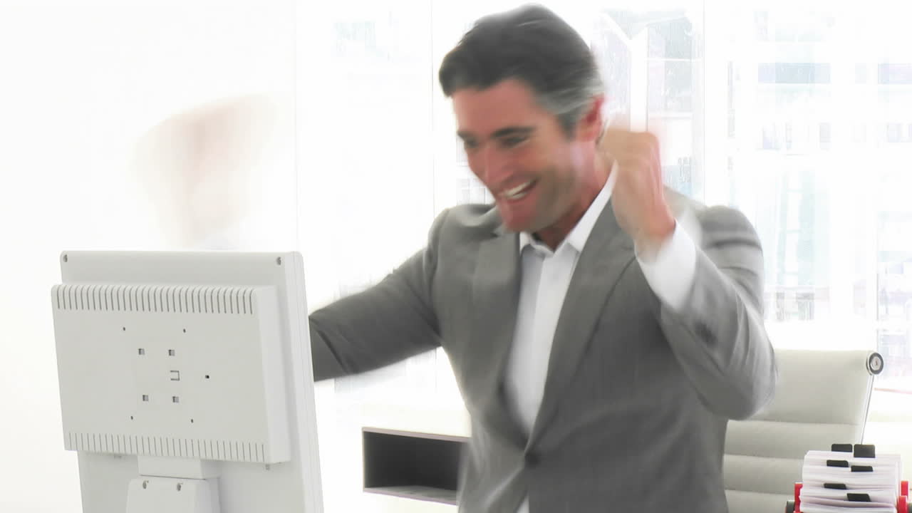 datos financieros animados en crecimiento