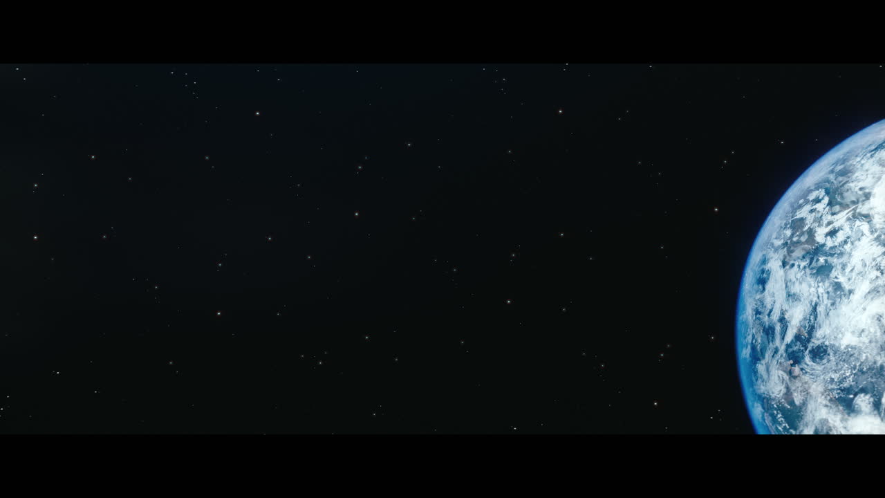 la tierra vista desde el espacio