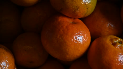 close up tangerines ready for the super market