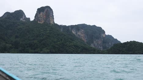 long-tail boat journey near krabi's stunning islands